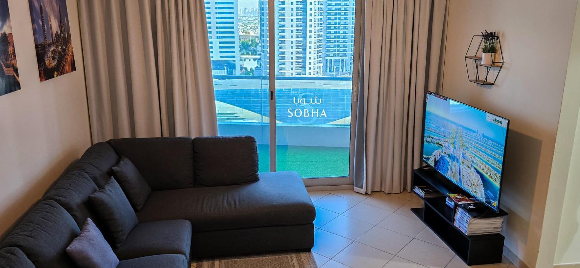 Spacious 2 Bed Apt At Marina High Floor Dubái Exterior foto